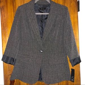 BCX Grey Blazer- Brand New!